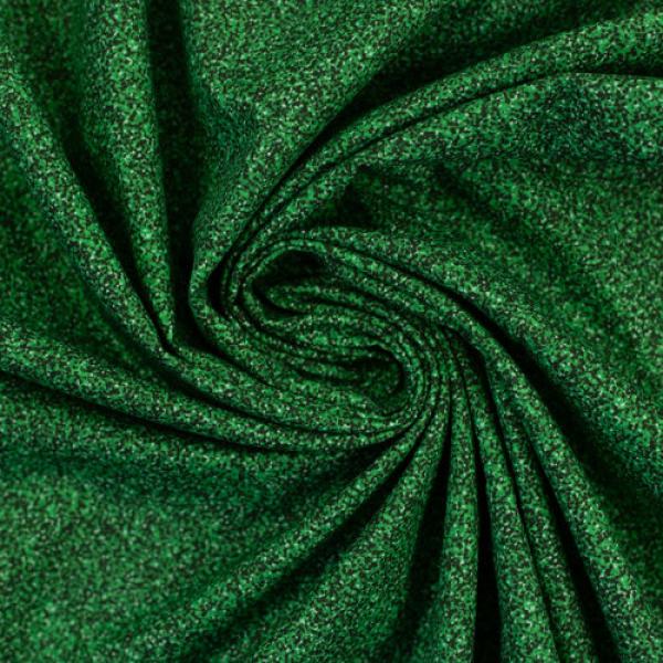 Baumwolle Glitter-Optik Grün von Swafing
